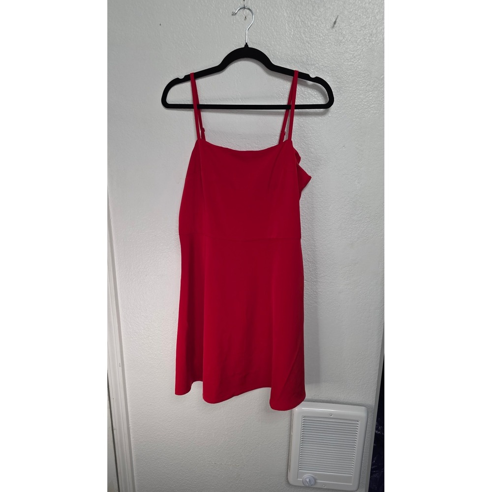 Studio 19 Mini Dress Womens Size M Red Excellent
